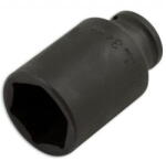 Laser Tools LAS-0417 1/2"-os 6 lapú gépi dugókulcs fej, hosszított kivitel, Renault kerékagy anya kulcs, 34 mm (LAS-0417) - dwdszerszam