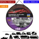 GYS Indítókábel, 1000A, 50mm2, 2x4.5m (056558) - dwdszerszam