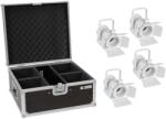  EUROLITE Set 4x LED THA-20PC TRC Theater Spot wh + Case (20000872)