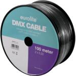 Eurolite DMX Cable 2x0.22 100m bk (3030744U)