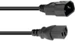 Omnitronic IEC Extension 3x1.0 0.6m bk (30235199)