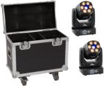  EUROLITE Set 2x LED TMH-H90 + Case with wheels (20000928)