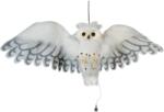 Europalms Halloween Snow Owl, animated, 80cm (83316123)