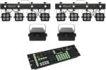  EUROLITE Set 2x LED KLS-180 + 2x LED WF-40 + DMX LED Color Chief Controller (20000435)