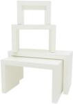 Europalms LEICHTSIN DECO TABLES, white (83011898)