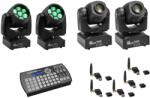  EUROLITE Set 2x LED TMH-W63 + 2x LED TMH-S30 + USB QuickDMX + Easy Show (20000867)