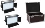  EUROLITE Set 2x LED PLL-480 CW/WW Panel + Case (20000676)