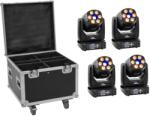  EUROLITE Set 4x LED TMH-H90 + Case with wheels (20000929)