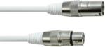 Eurolite DMX Cable XLR 3-pin 5m white (30227944)