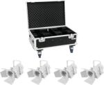  EUROLITE Set 4x LED THA-40PC wh + Case (20000167)