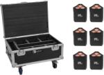  EUROLITE Set 6x AKKU IP TL-3 QCL + Case with wheels and charging function (20001017)