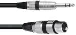 Omnitronic Adapter Cable XLR(F)/Jack stereo 0.9m bk (30225180)