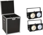  EUROLITE Set 2x Audience Blinder 2x100W LED COB CW/WW + Case (20000903)