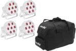  EUROLITE Set 4x LED SLS-7 HCL Spot white + Soft Bag (20000657)