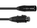 Eurolite DMX Cable EC-1 IP65 3-pin 3m bk (30227872)