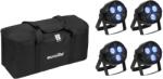  EUROLITE Set 4x LED PARty Hybrid Spot + Soft Bag (20000949)