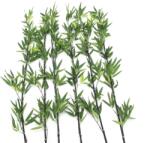  EUROPALMS Bamboo tube with leaves, artificial, 180cm, sixpack (82509260)