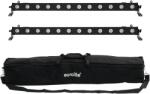  EUROLITE Set 2x LED BAR-12 QCL RGBA + Soft Bag (20000415)