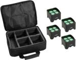  EUROLITE Set 4x AKKU Mini UP-4 QCL Spot MK2 + Soft bag (20001031)