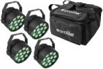  EUROLITE Set 4x LED PARty TCL Spot + Soft Bag (20000540)