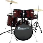 Dimavery DS-200 Drum set, wine red (26001361)