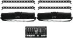  EUROLITE Set 4x LED BAR-12 QCL RGBW + 2x Soft Bag + Controller (20000407)