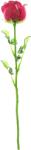  EUROPALMS Crystal rose, burgundy, artificial flower, 81cm 12x (82600209)