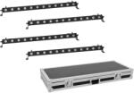  EUROLITE Set 4x LED BAR-12 QCL RGBW Bar + Case (20000461)