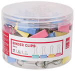 DELI Binder csipesz DELI 25 mm színes 48 darabos (DEL08554) - papir-bolt