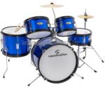  JDK100-BL - Junior dobszett, 5 részes, Metál kék (J410J)