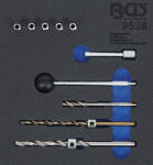 BGS technic Set pentru reparatii filete ale suruburilor de fixare la injectoare motoare Mercedes Benz CDI, 10 piese, BGS 9538 (B-9538) Filiera