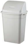 PLANET Szemetes kuka billenő fedéllel műanyag 50 literes fehér UP122P (UP122-001) - cartridge