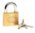 All Ride Biztonsági lakat 50 mm (041780)