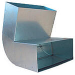 DARCO TÉGLALAP CSATORNA ÁLLÍTHATÓ TÉRBELI KÖNYÖK 45° - 90° (KSSN150x50/45-90-OC)