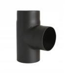 DARCO Füstcső T-idom 130mm 90° (tr130/90-cz2) - greenflames