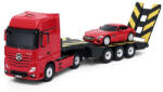 Rastar Rastar: RC teherautó Mercedes-Benz Actros vontatójárművel 1: 24 2.4GHz (RAS/74940-RED)