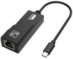 Spacer ADAPTOR RETEA USB SPACER adaptor, USB 3.1 Type-C (T) la RJ45 (M), 0.15m, 10/100/1000 Mbit/s, Grey, SPC-Type-C/RJ45-01 (timbru verde 0.08 lei) (SPC-Type-C/RJ45-01)
