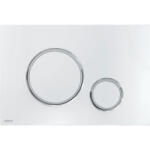 Alcaplast M771 nyomólap fényes króm matt króm kombináció (M771) (M771)