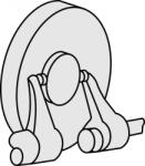 Mitutoyo Különleges külső mikrométer eltolt mérőcsőrrel 25-50 mm (143-102)