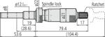 Mitutoyo Erősített beépíthető mikrométer 0-25 mm (151-214)
