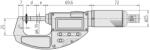 Mitutoyo Absolute Digital Disc Mic. , Adj. Force (227-221-20)