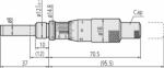 Mitutoyo Beépíthető mikrométer álló orsóval (153-204)