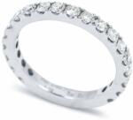 White & Black Körbe köves gyémánt gyűrű - 2, 0mm - fehérarany (AU10298)