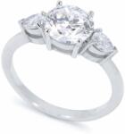 White & Black Labor gyémánt eljegyzési gyűrű - 1, 9 karát - Trilogy - IGI (AU13223)