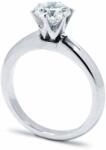 White & Black 1 karátos gyémánt eljegyzési gyűrű - GIA (AU13232)