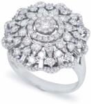 White & Black Eminence gyémánt gyűrű - 1, 8 karát (AU13540)