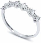 White & Black Jolie baguette gyémánt gyűrű (AU9715)