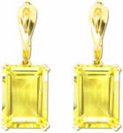 LIKO citrin köves fülbevaló aranyból (AU3554)