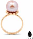 LIKO Bubbles gyűrű igazgyönggyel (AU12460)
