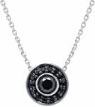 White & Black Isola fekete gyémánt köves nyaklánc - 0, 46 karát (AU13013)